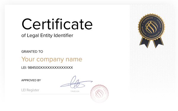 LEI-certificaat